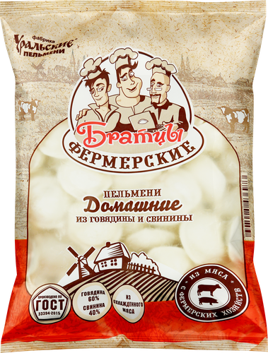 

Пельмени Уральские пельмени Фермерские домашние 700 г