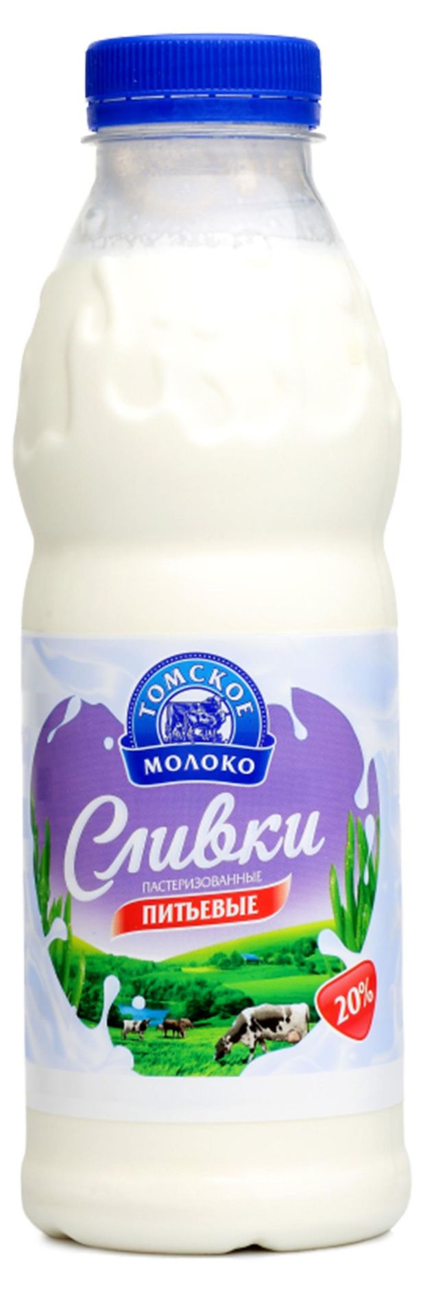 

Сливки Томское молоко пастеризованные 20%, 480 г