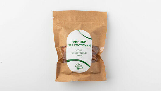 Финики сушеные без косточки Деглет Нур, Тунис, 150 г