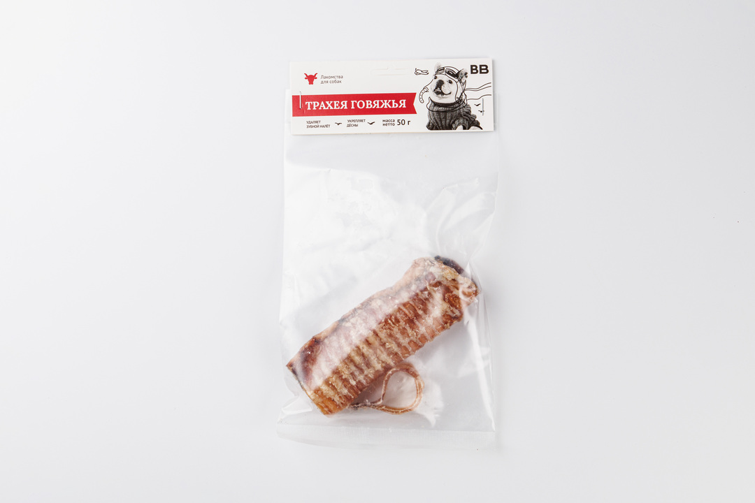 

Лакомство для собак "Трахея говяжья"