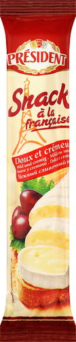 

Сыр мягкий President Snack с белой плесенью 170 г