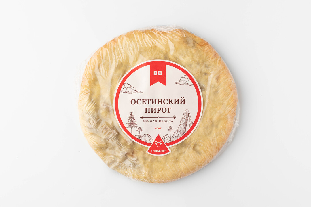 

Пирог осетинский с говядиной замороженный 400 г