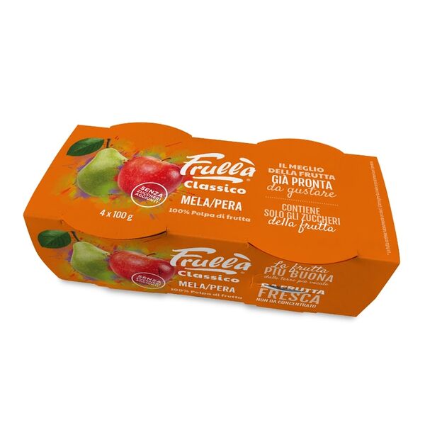 Пюре Frulla из яблока и груши, 4х100 г