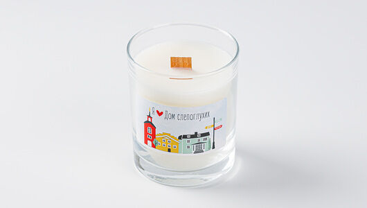 Свеча сувенирная в ассортименте гипоаллергенная