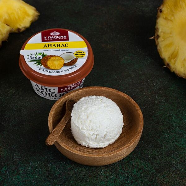 Кокосовое мороженое Айс кокос с ананасом100 г