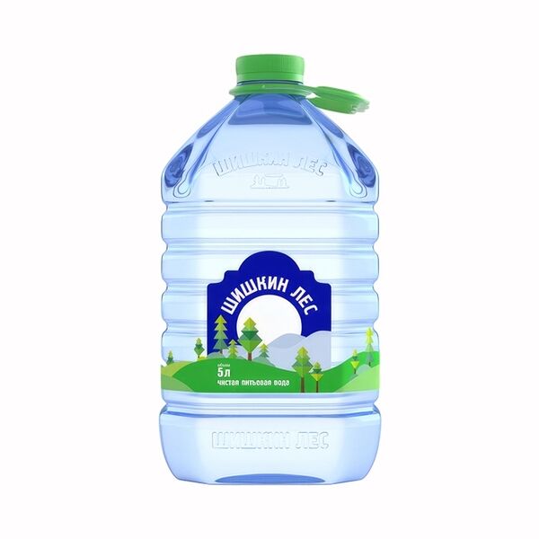 Вода питьевая негазированная Шишкин Лес, 5 л