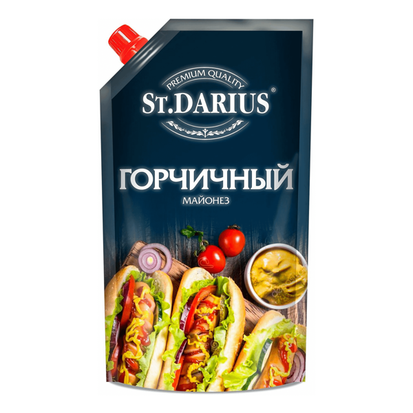 Соус майонезный St.Darius Горчичный 50% 210г