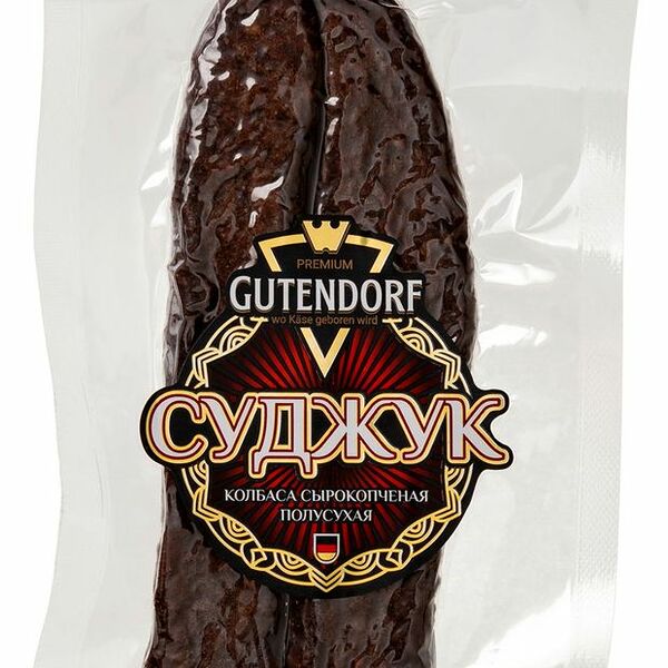 Суджук Gutendorf говядина сырокопченая вес