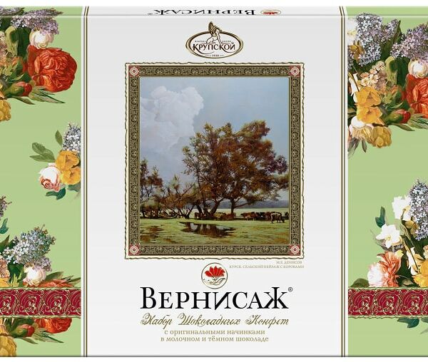 Набор конфет Фабрика Имени Крупской Вернисаж 249г