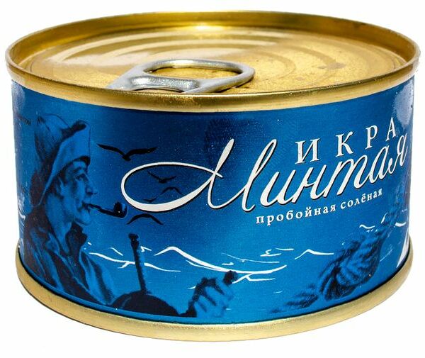 Икра минтая Авача пробойная соленая 130 г