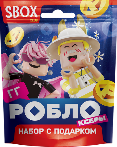 

Мармелад Sweet Box Роблоксеры с игрушкой-сюрпризом 10 г