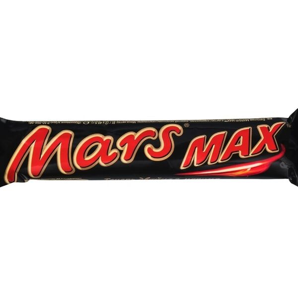 Батончик шоколадный Mars Max с карамелью и нугой, 81г