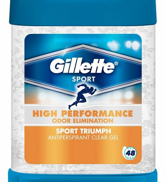 Дезодорант-антиперспирант Gillette Sport Triumph стик гелевый мужской