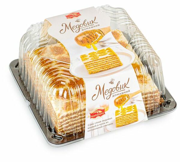 Торт Медовик Черёмушки домашний, 480г