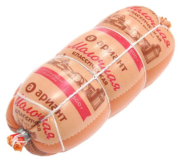 

Колбаса вареная Ариант Молочная 500 г