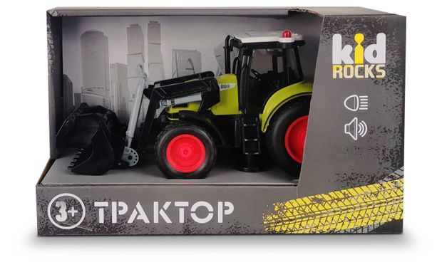 

Трактор Kid Rocks со звуком и светом 27 х 12 х 12 см