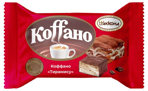 

Конфеты шоколадные Акконд Коффано Тирамису вес