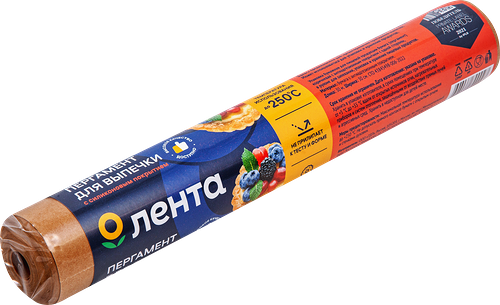 Пергамент для выпечки Лента силиконизированный, 30x3000 см