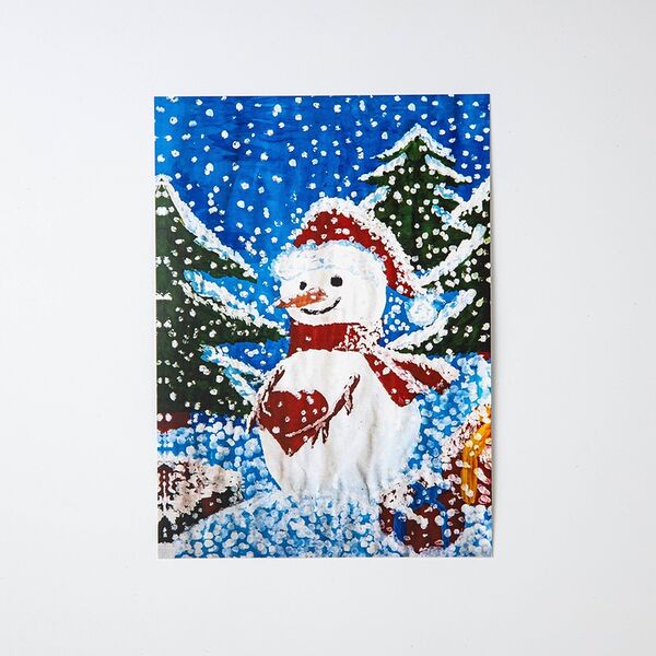 Открытка новогодняя 