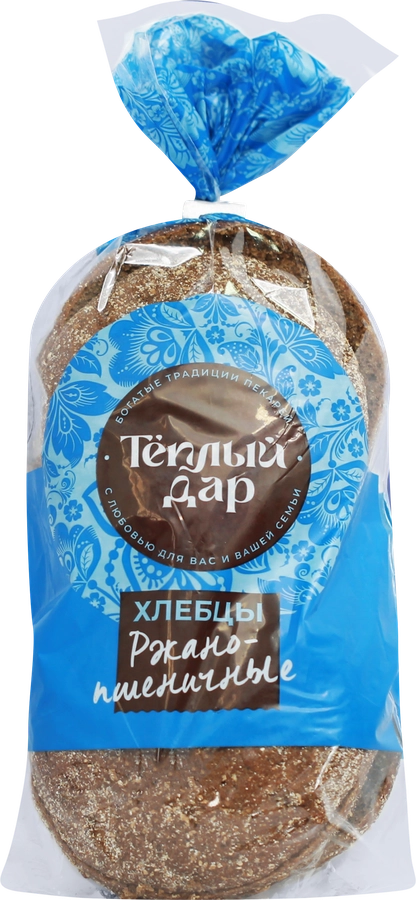

Хлебцы ржано-пшеничные ТЕПЛЫЙ ДАР, 240г