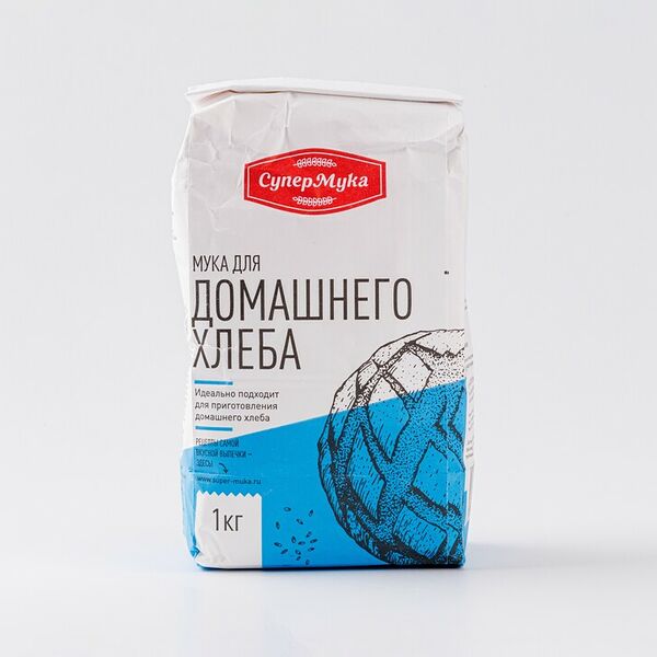 Мука пшеничная СуперМука для домашнего хлеба