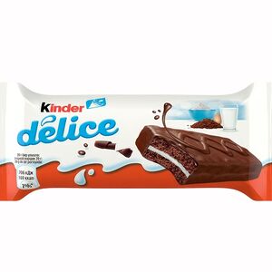 Бисквитное пирожное в шоколадной глазури Kinder delice 39 г