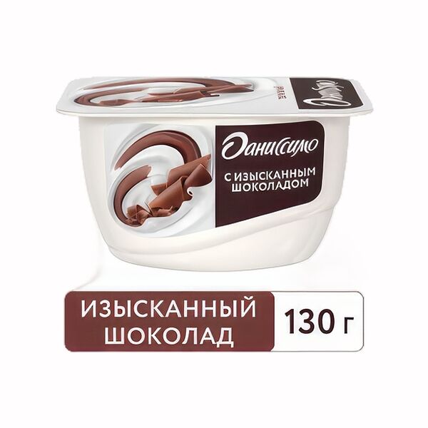 Десерт творожный Даниссимо Браво 6.7% Шоколад, 130 г