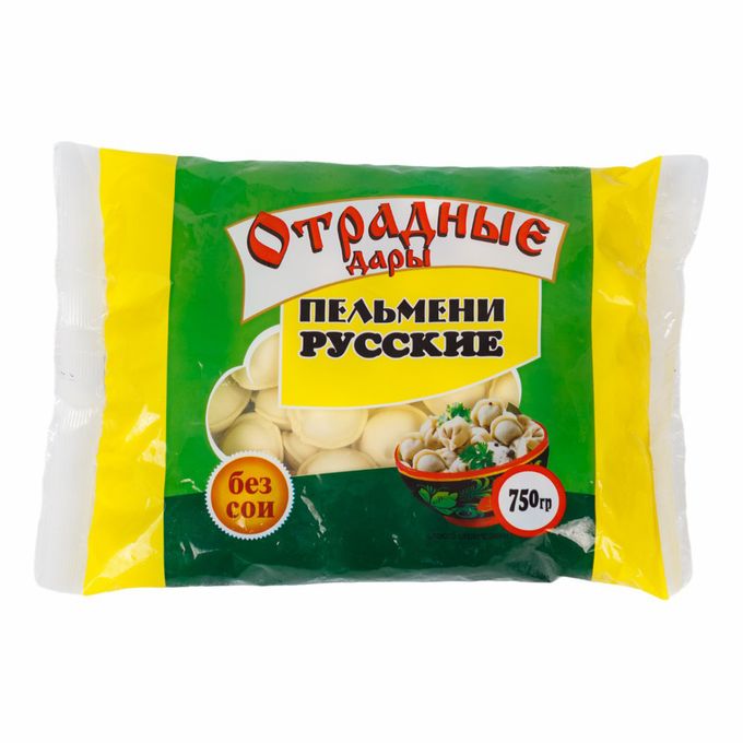 

Пельмени Отрадные Русские 750 г
