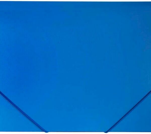 Папка Hatber Standard на резинке А4 синяя