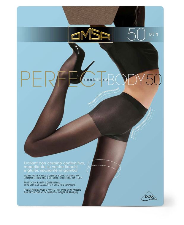 

Колготки Omsa Perfect Body 50 den, Daino Бежевые, р. 2