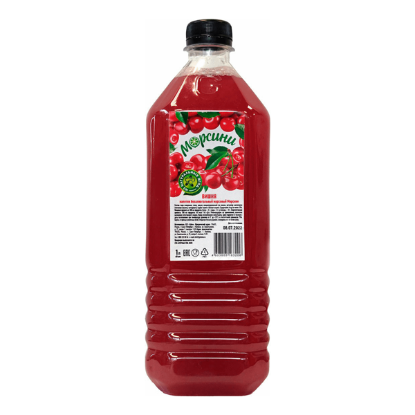 Напиток Морсини Морс Вишня безалкогольный 1л