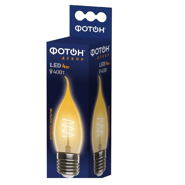 Лампа филаментная ФОТОН ДЕКОР