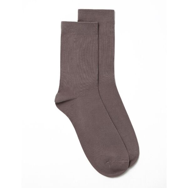 Носки из хлопка классической длины мужские, цвет кофе с молоком, Belle You, размер 44-45 (29), Китай