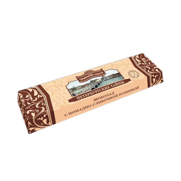 Шоколадный батончик Самойловские сладости с помадно-сливочной начинкой