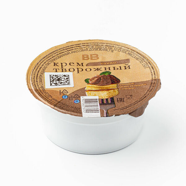 Крем творожный с какао 7% 150г