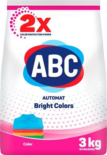 Стиральный порошок ABC автомат Color 3 кг