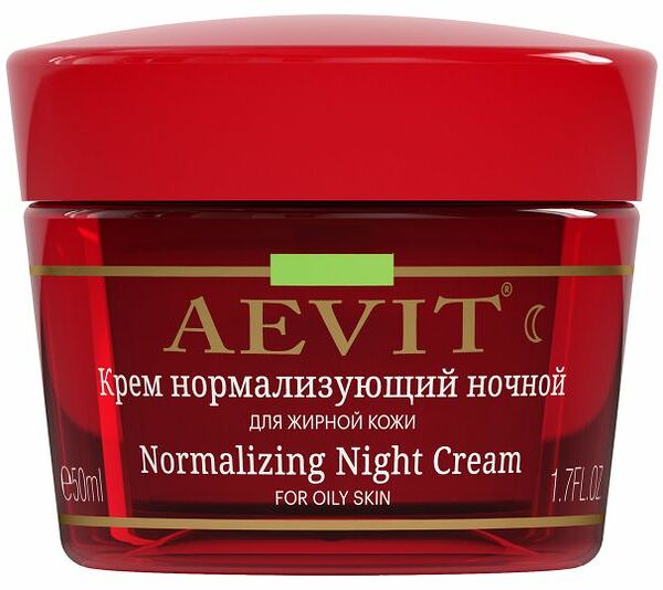 Ночной крем для лица Aevit By Librederm нормализующий 50 мл