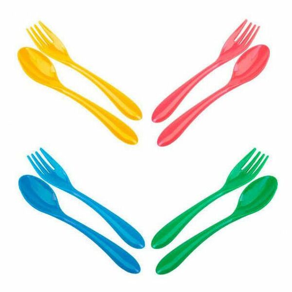 Набор ложечка и вилочка ТМ Курносики