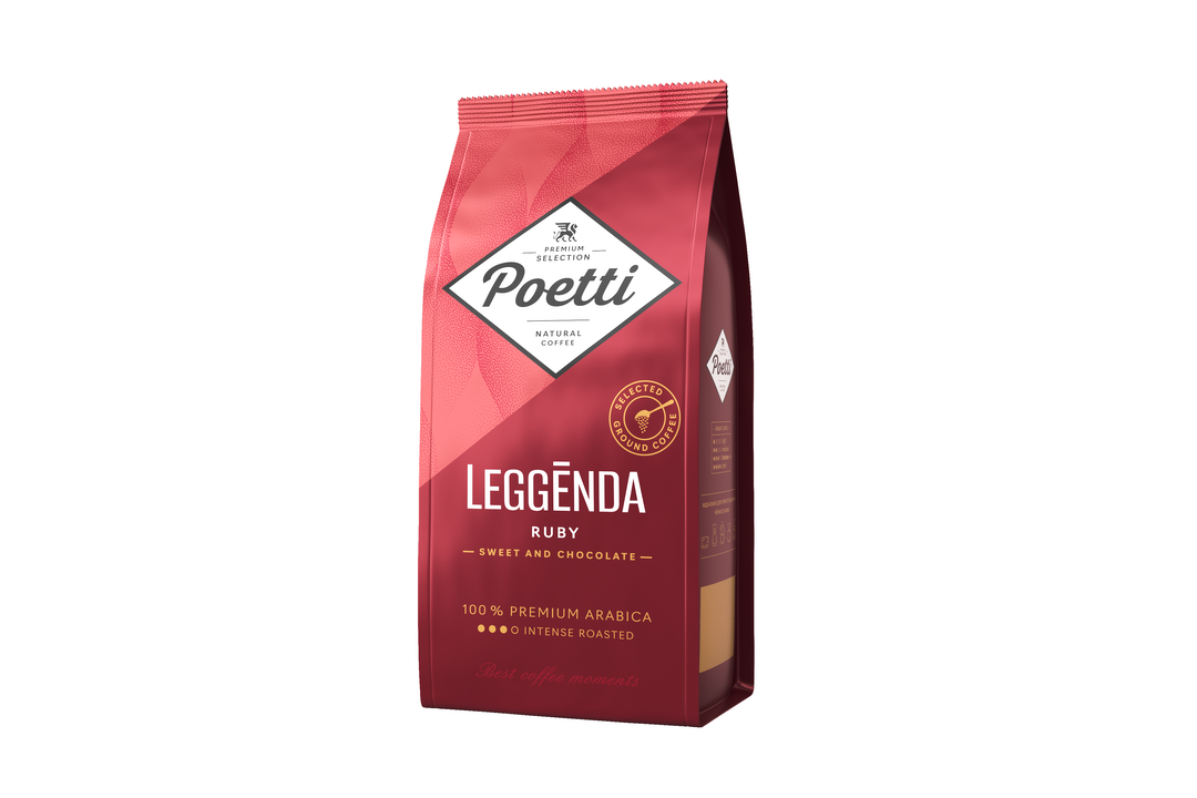 

Кофе молотый Poetti Leggenda Ruby, 250 г