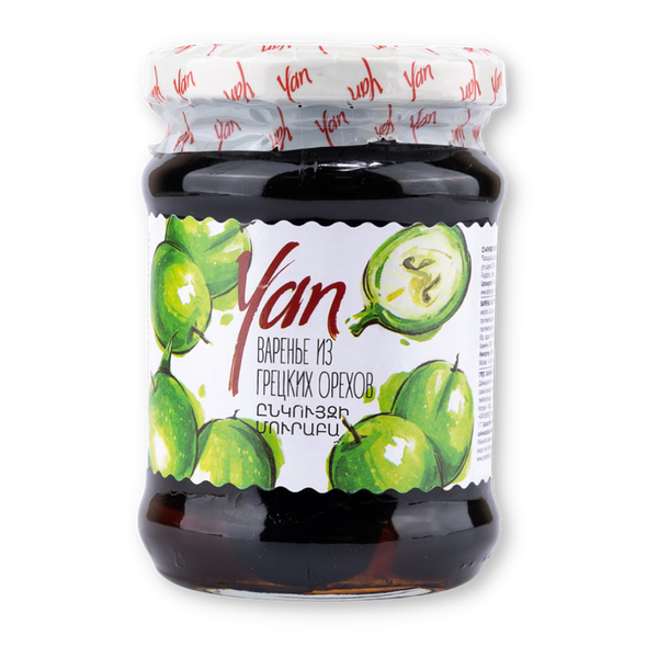Варенье Yan из грецкого ореха 300 г