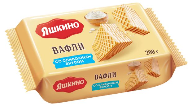 

Вафли Яшкино сливочные 200 г