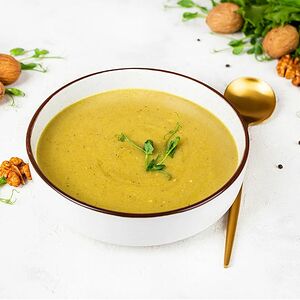 Суп-пюре из цукини с грецким орехом 350 г