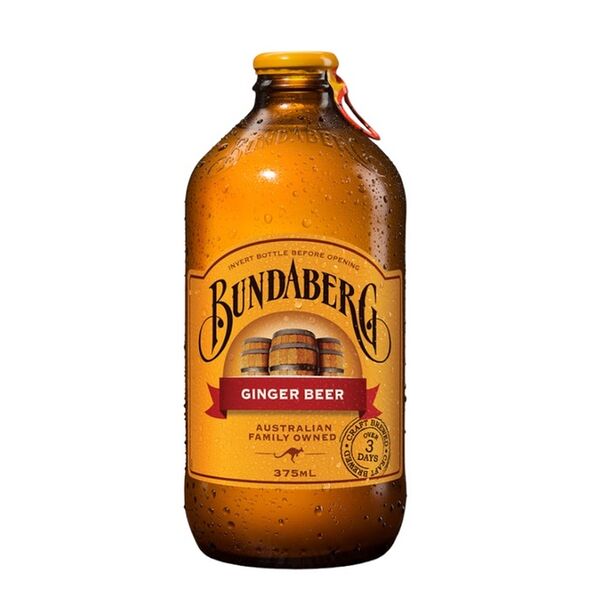 Лимонад Bundaberg непастеризованный Пряный имбирный 375 мл