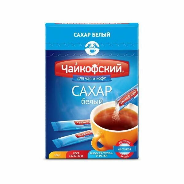 Сахар Чайкофский порционный 300г