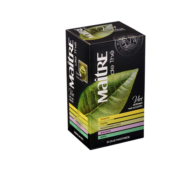 Чай зеленый Maitre Ассорти Классик