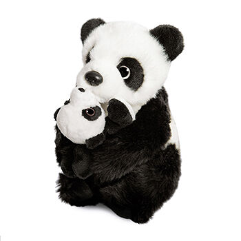 Мягкая игрушка Maxi Life Панда с Малышом 25 см 1 шт