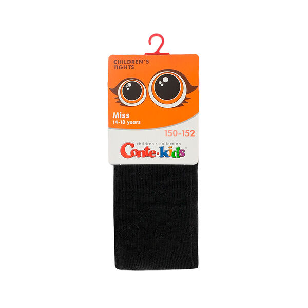 Колготки детские CONTE-KIDS MISS, р.150-152 (22), 609 черный