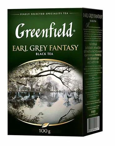 Чай черный Greenfield Earl Grey Fantasy 100г