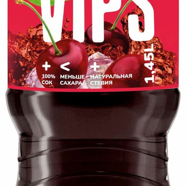 Напиток газированный Vips черри-кола 1,45 л