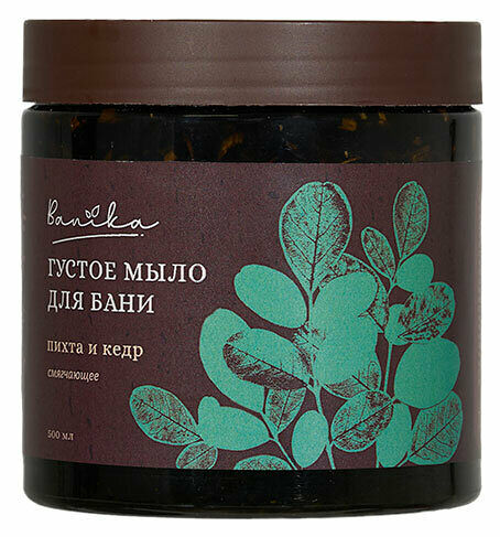 Мыло густое для бани Banika Пихта и кедр